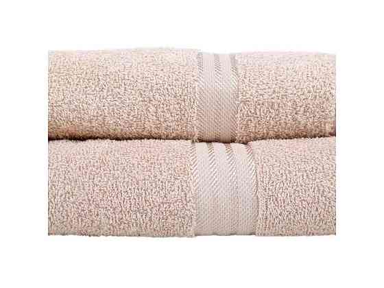 Полотенце 70*140 махровое ОЕ бежевое ТМ AISHA Киев