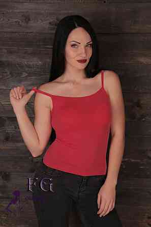 Майка женская летняя Бретелька Київ