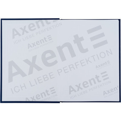 Книга записная Axent UA Единая А5 клетка твердая обложка 96 листов (8455-4-A) Винница - изображение 3