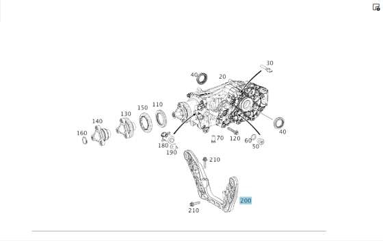 Mercedes-Benz  A2463520500 Кронштейн заднього редуктора CLA Shooting Brake X117 CLA C117 GLA X156 A-class W176 B-class W246 Одеса