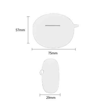 Чохол для навушників BeCover Silicon для Xiaomi Redmi Buds 4 Active White (710946) Вінниця