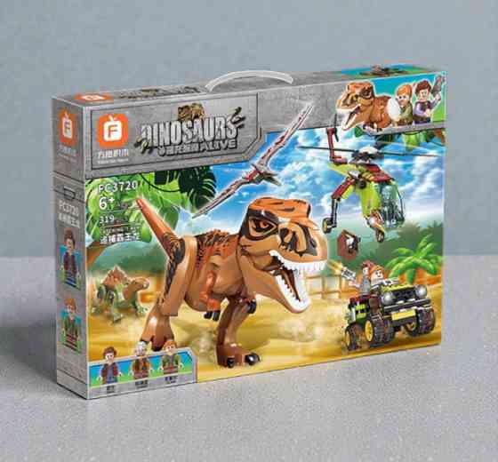 Дитячий конструктор для дітей динозаври jurassic world 3720, Конструктор для хлопчиків парк юрського періоду ( 20590 ) Харків