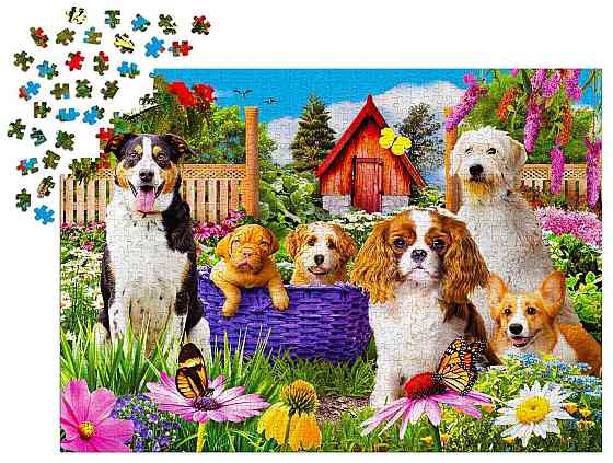 Пазл Щеняча ділянка - Puppy Patch (Enjoy-2040) Киев