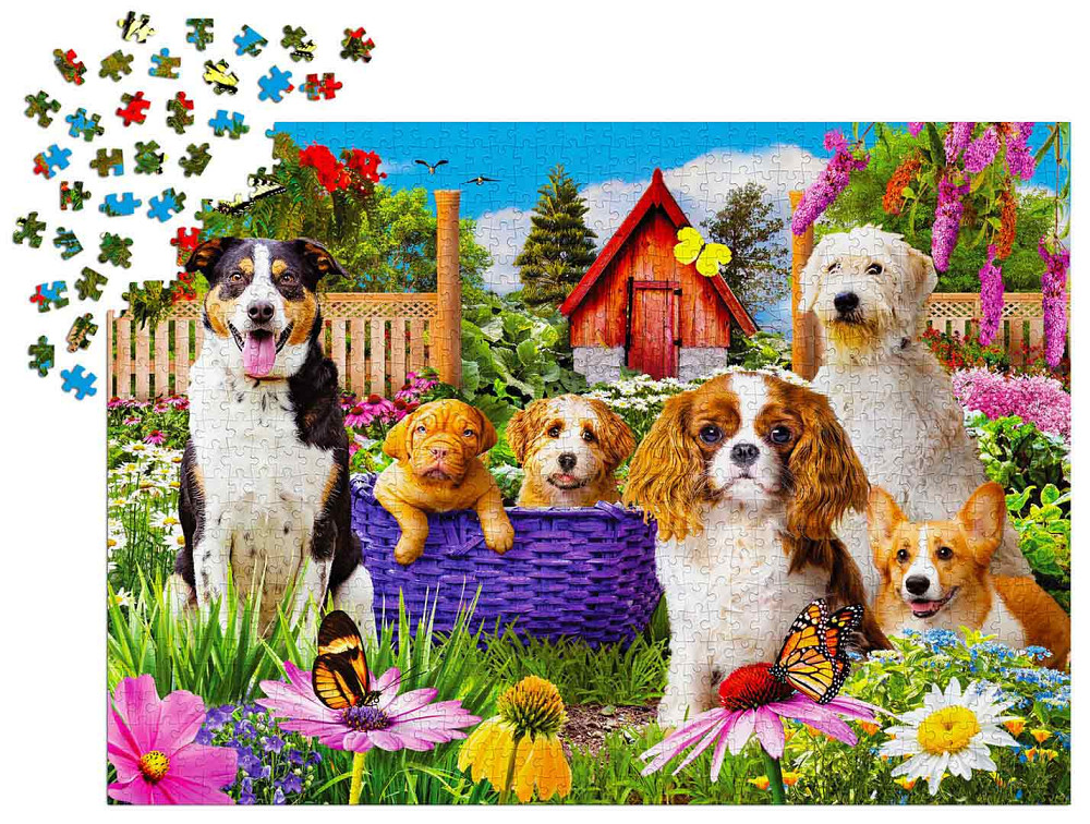 Пазл Щеняча ділянка - Puppy Patch (Enjoy-2040) Киев - изображение 4
