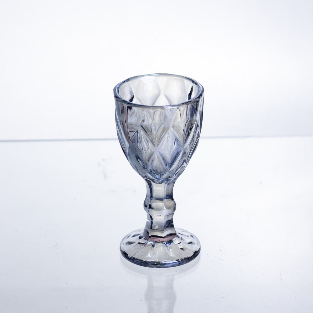 Набір чарок Diamond Blue 6 штук по 40 мл HP-19-278 прозорий чарка для міцних напоїв коктейлів шотів Коломыя - изображение 3