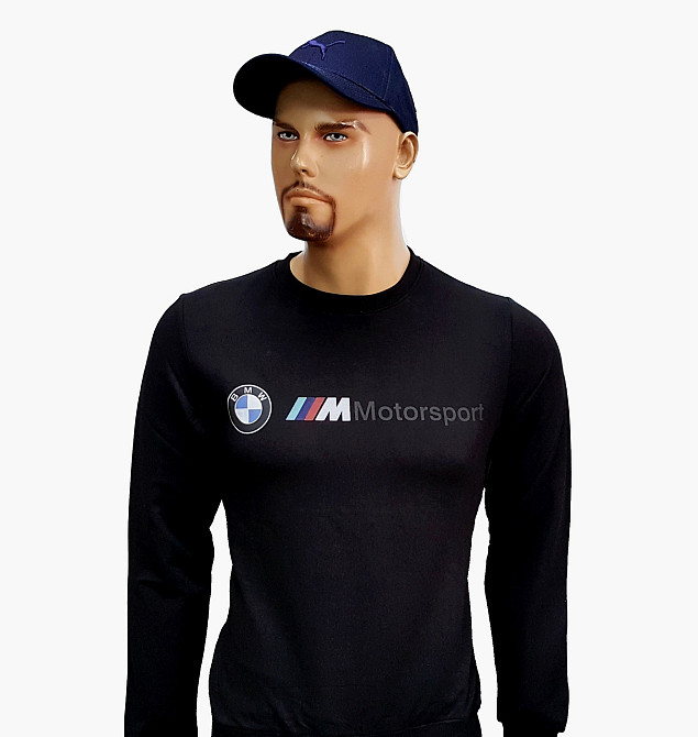 Мужской спортивный свитшот  PUMA BMW MS Hooded Sweat Jacket, оригинал Киев - изображение 1