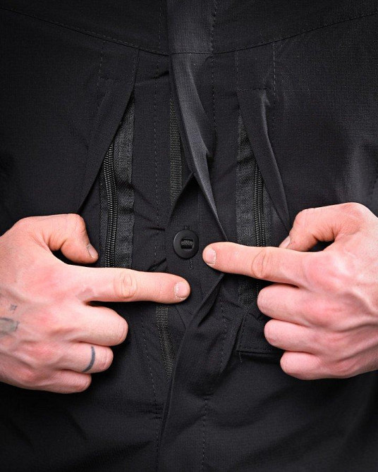 Літній міський тактичний костюм URBAN чорний поліція ПП7691 Одеса - фото 5