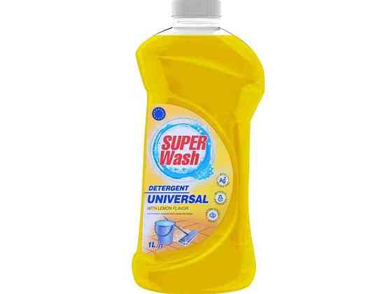 Засіб для миття універсальний Лимон 1000 мл ТМ SUPER Wash   Solmir Київ