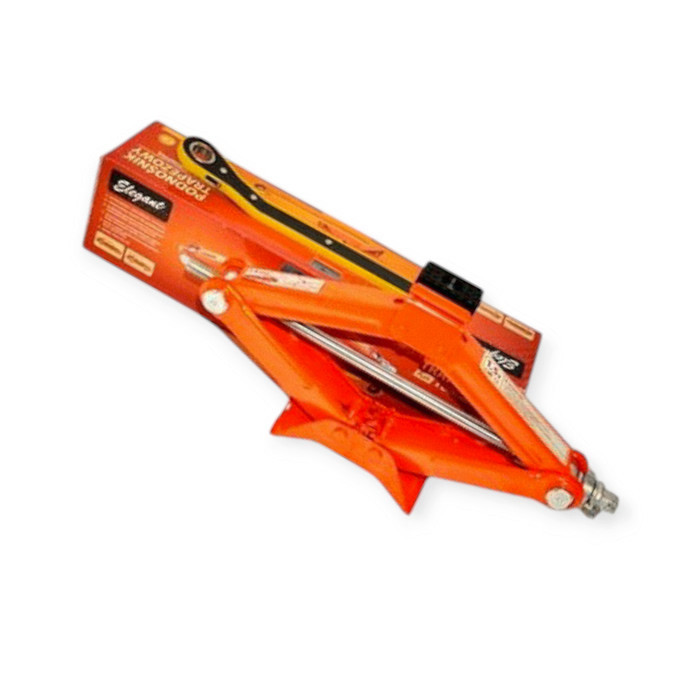 Домкрат ромбовий 1,5 т, 104-385 мм, гумова опора, тріскачка Мукачево - фото 1