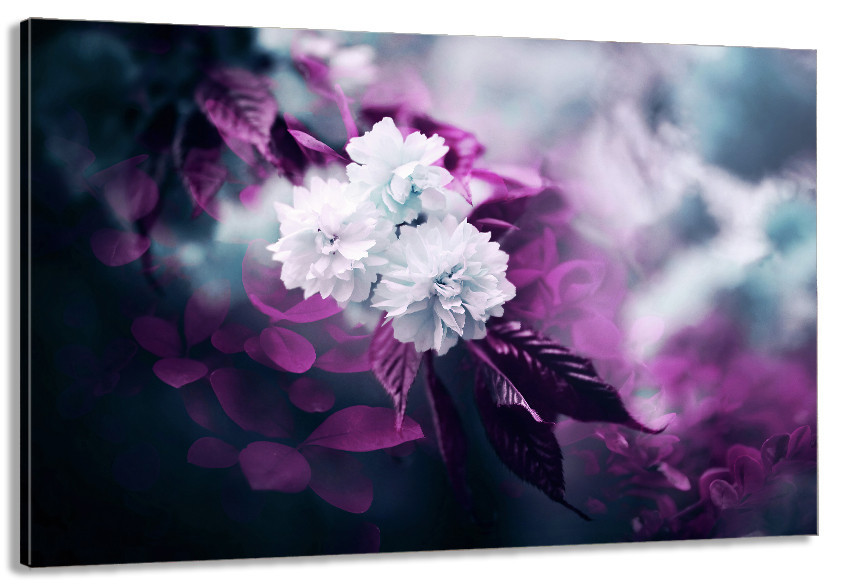 Картина полотно у вітальню / спальню     Квіти     MLP_252 ( 60х30см ) 80x120 см Київ - фото 1