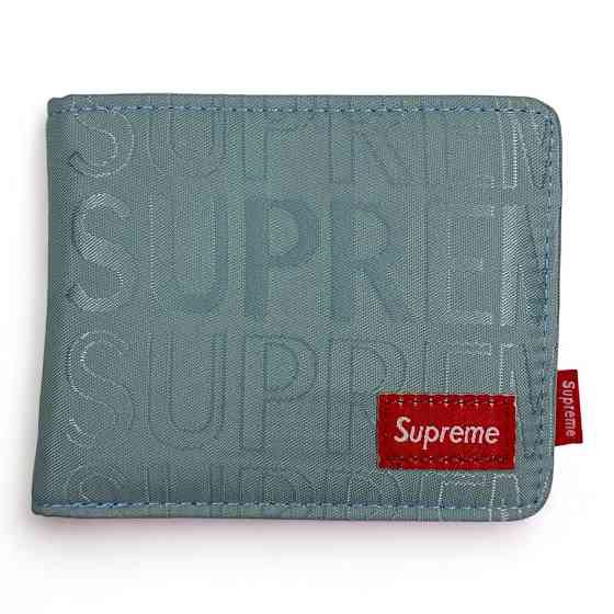 Кошелек Supreme 11х9 бирюзовый Голубой Запоріжжя