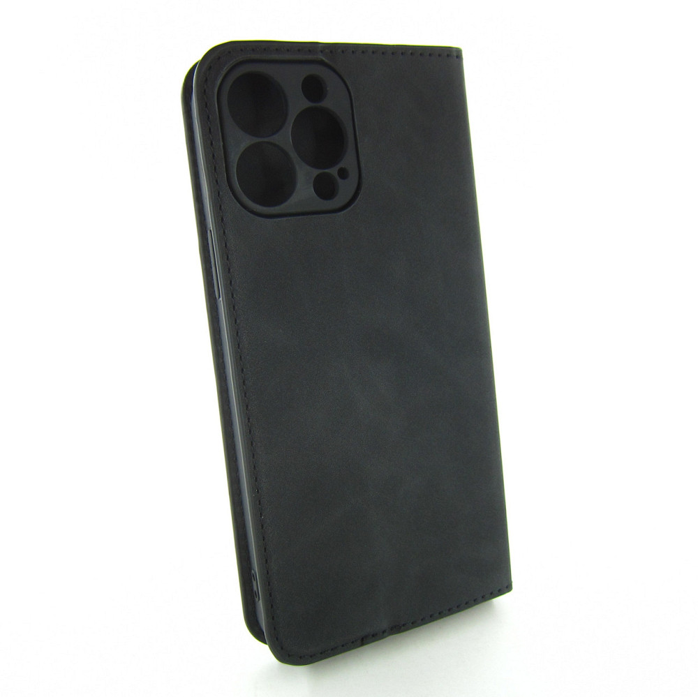 Чохол книжка iPhone 13 Pro Max Premium Case (чорний) Одеса - фото 6