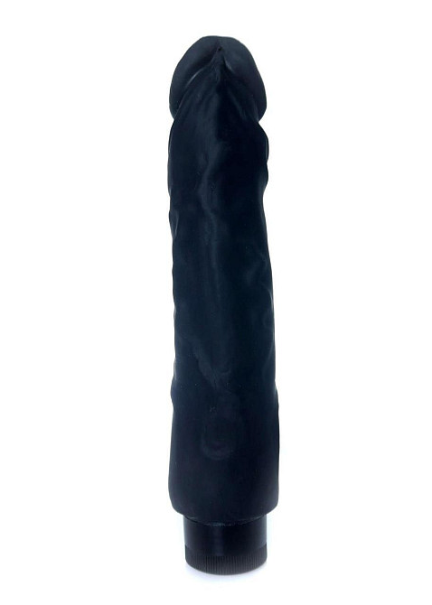 Вібратор Wibrator-Real Skin - Black Sex Aura Київ - фото 4