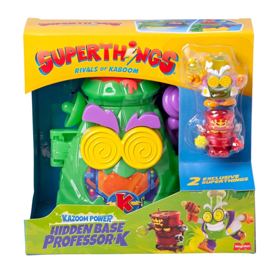 Дитячий ігровий набір "Прихована база професора К" SuperThings PSTSP112IN250 серії "Kazoom Power" Вінниця - фото 1