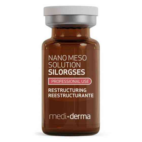 Сыворотка с органическим кремнием NANO MESO SOLUTIONS Silorgses Medi+derma, 5х10 мл Днепр