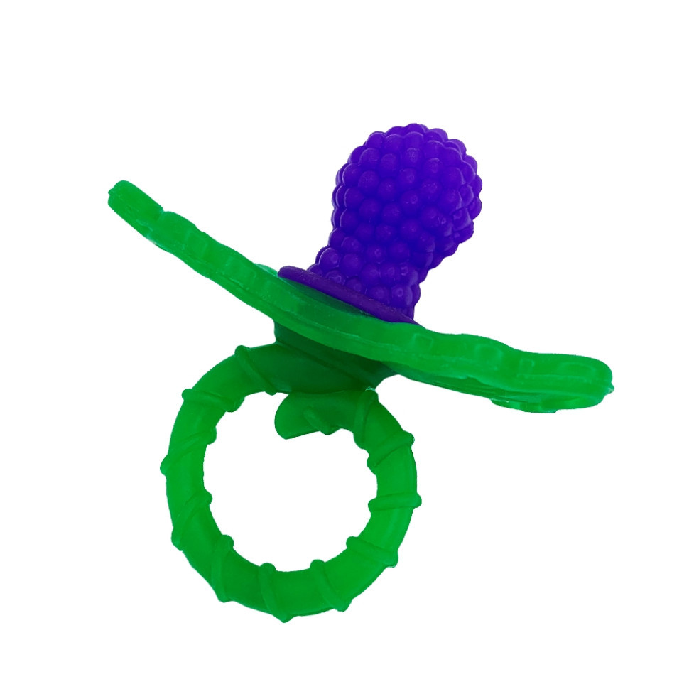 Пустушка-прорізувач "Ягідка" MGZ-0419 (Purple) текстурна Вінниця - фото 2