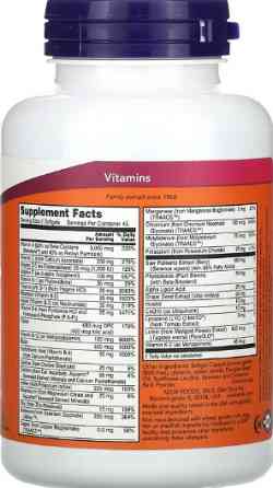 Витамины для мужчин NOW Adam Men's Multi 180 Softgels Киев