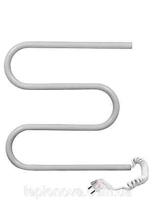 Сушарка для рушників неіржавка Змійовик 500х500 права, біла Чернівці