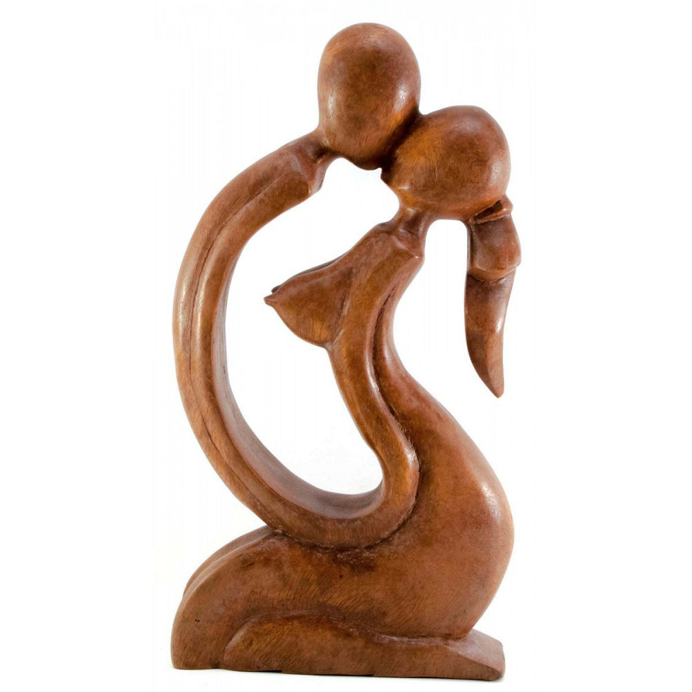 Статуэтка из дерева Влюбленные Киев - изображение 1