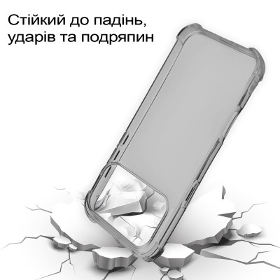 Чохол до мобільного телефона BeCover Anti-Shock Apple iPhone 17 Pro Max Grey (713800) Вінниця - фото 3