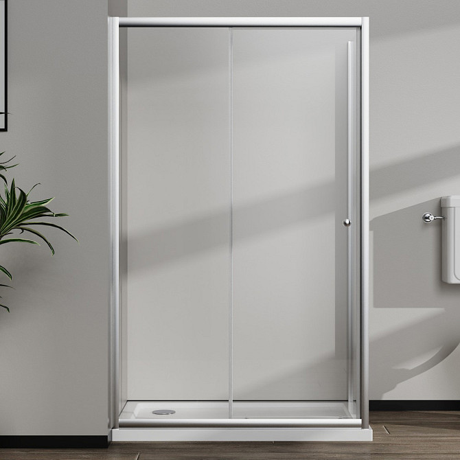 Скляна душова кабіна AVKO Glass RDY06 90х120х190 Chrome перегородка для душу Київ - фото 2