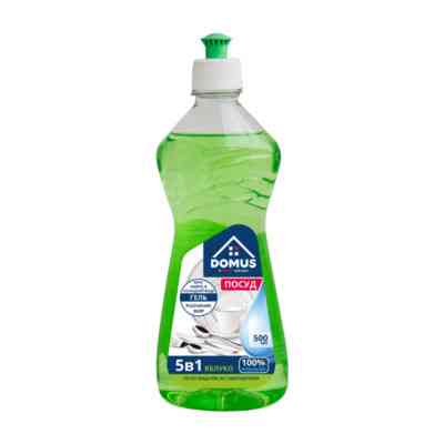 Засіб для ручного миття посуду Domus Яблуко 500 мл (4820098541430) Вінниця