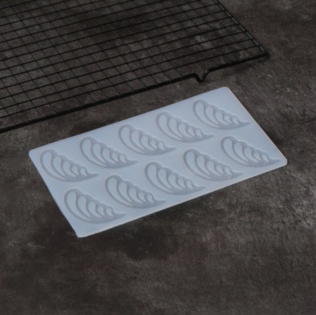 Молд для шоколада Крылья 22 на 12 см серый Киев - изображение 5