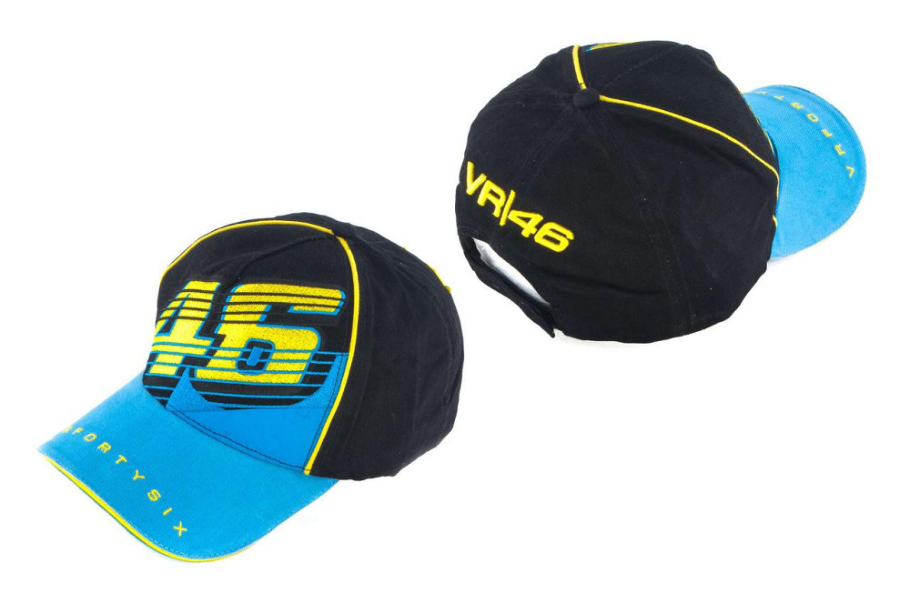 Бейсболка 46 (черная, синий козырек) Мукачево - изображение 1