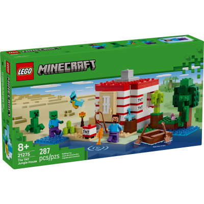 Конструктор LEGO Minecraft Будинок із вибухівки в джунглях (21275) Вінниця - фото 1