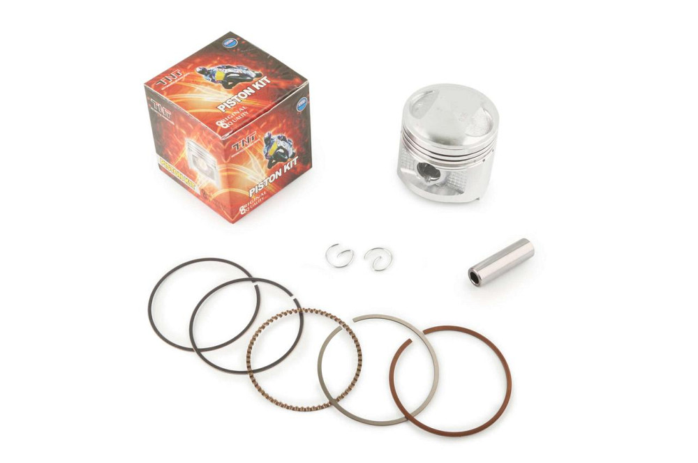 Поршень мотоцикл 4T CB/CG Ø56,75mm, p-15 (125/140cc 0,25) Мукачево - фото 1