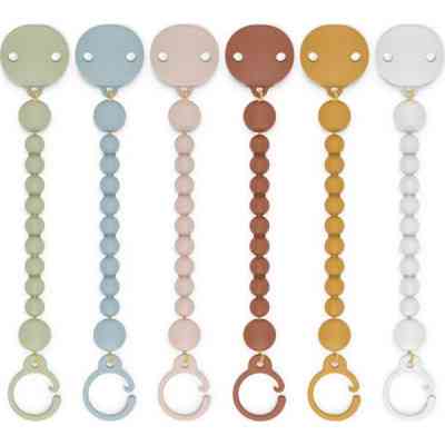 Кліпса для пустушок Suavinex силіконова, "Colour Essence"/коричнева (401519) Вінниця