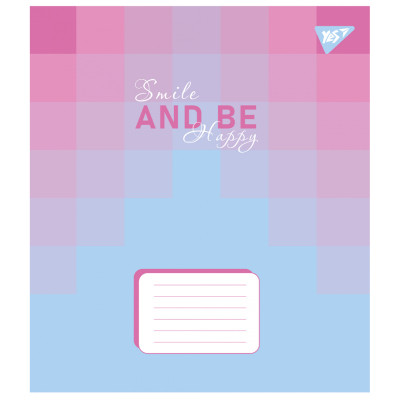 Зошит Yes Smile and be happy А5 48 аркушів лінія (767392) Вінниця - фото 2