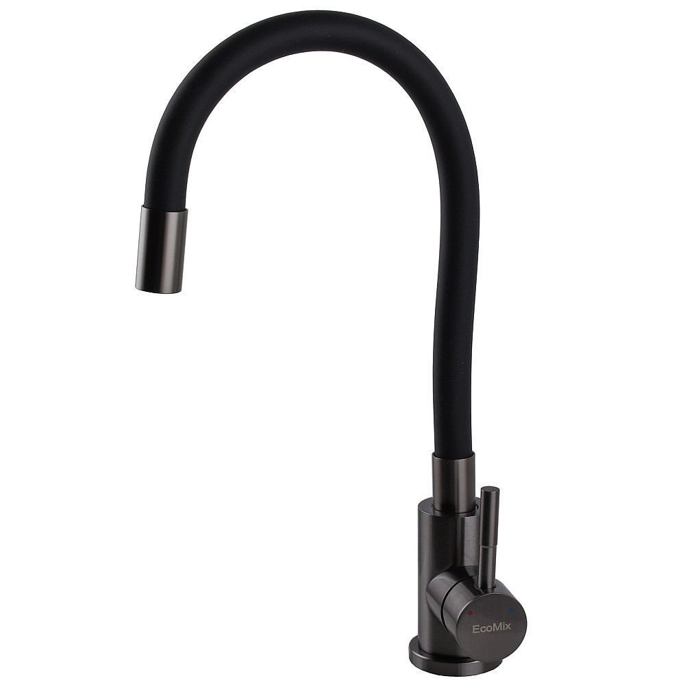 Змішувач для кухні EcoMIX Stella STE-203SB-GP Луцьк - фото 3