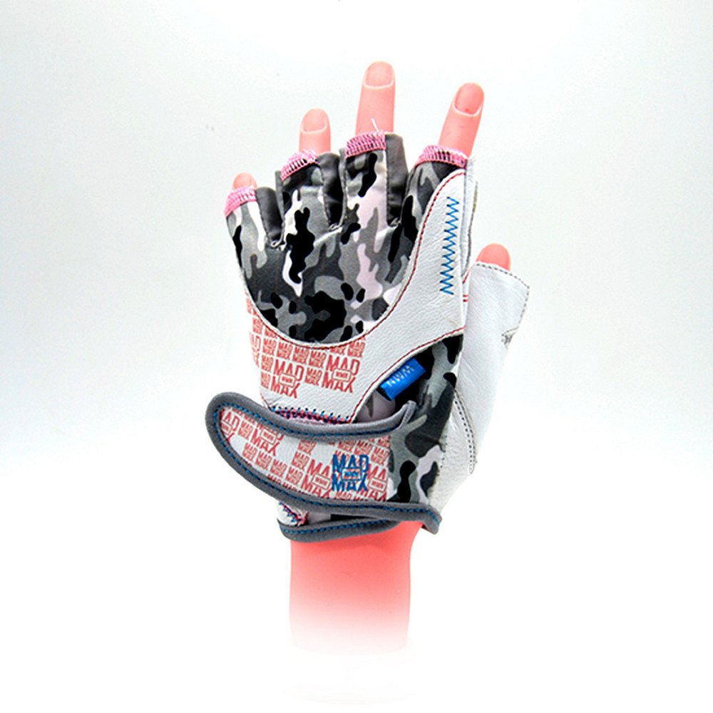 Рукавички для фітнесу MadMax MFG-931 No matter White S Київ - фото 2