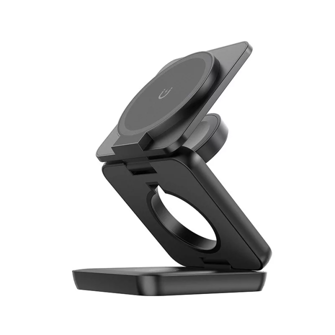Бездротовий зарядний пристрій Benks JuicePod Wireless Charger Stand + функція MagSafe 3 в 1 Вінниця - фото 1
