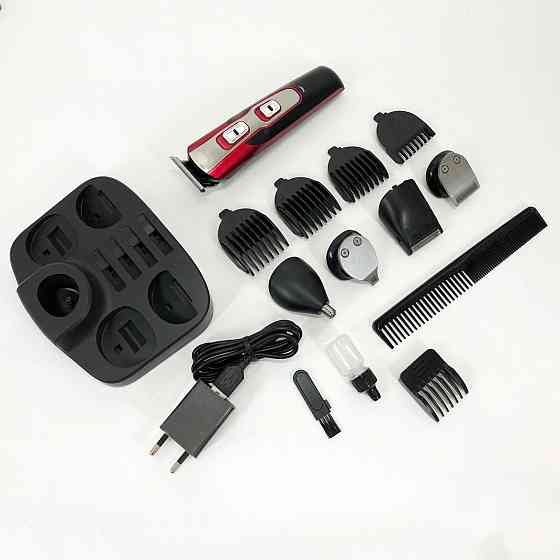 Машинка-тример для стрижки бездротова GEMEI GM-592, Універсальний тример для стрижки та гоління EA-68 Київ