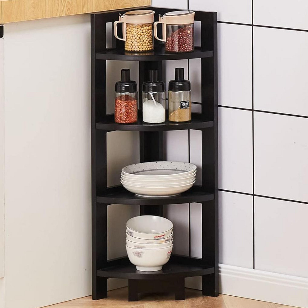 Стеллаж угловой для ванной 