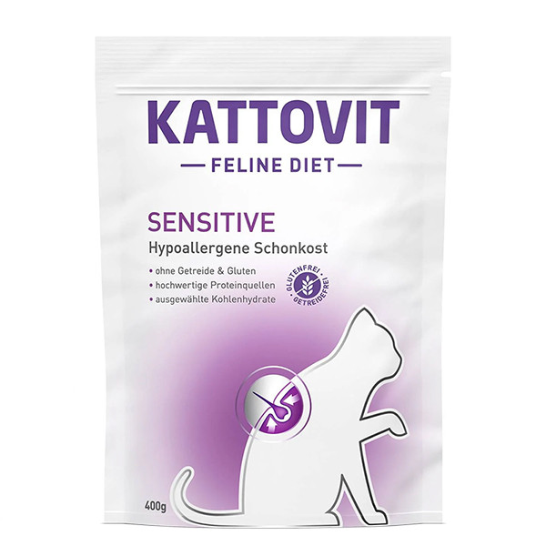 Kattovit Veterinary Sensitive КАТТОВИТ СЕНСИТИВ диетический сухой корм для котов с пищевой непереносимостью Киев - изображение 1