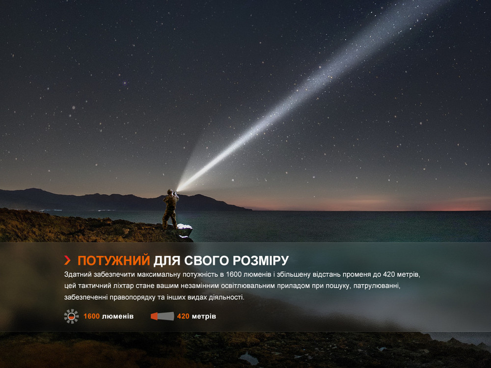 Ліхтар ручний Fenix TK11R Київ - фото 7