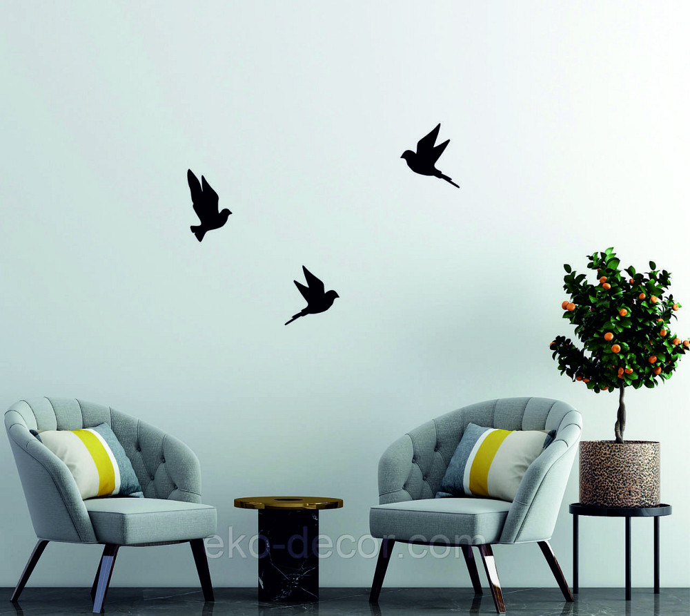 Декоративне настінне Панно «Пташка» Декор на стіну(ціна за 1шт) Київ - фото 6