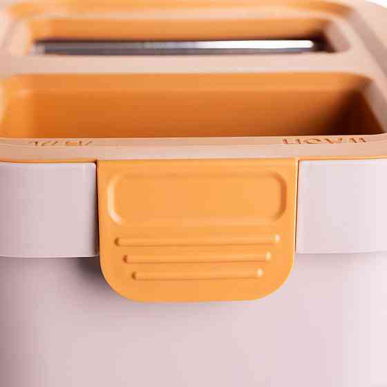 Швабра з відром 16 л для миття підлоги з віджимом плоска насадка з мікрофібри набір для прибирання будинку HP-35015-58 Київ