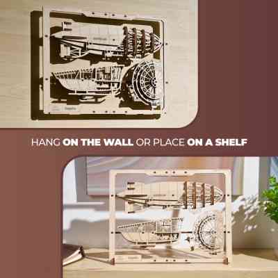 Конструктор Ugears Цепелин 2.5D (6337512) Винница