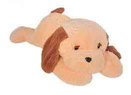 Мягкая игрушка Алина Собака Тузик 90 см персиковый Киев