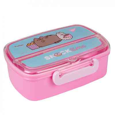 Ланч-бокс детский Yes Pusheen 750 мл с принадлежностями (708161) Винница