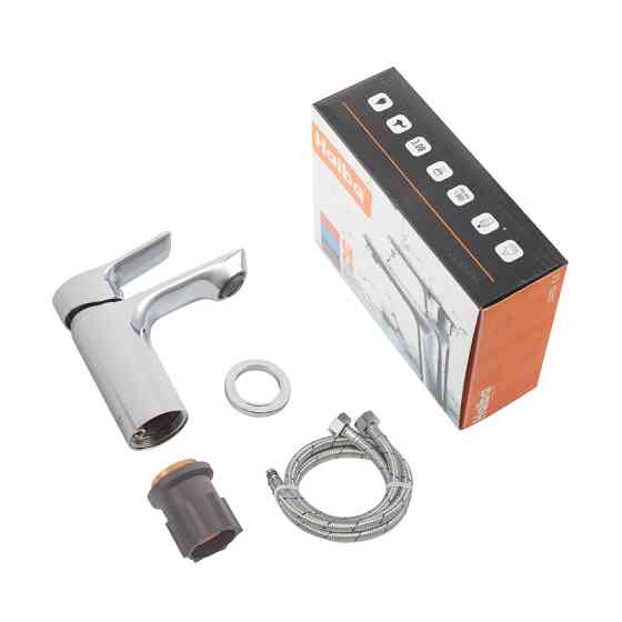 Смеситель для умывальника Haiba Arno 001 (NUT) латунь (HB9674) Черновцы