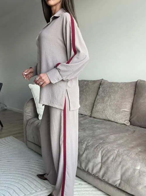 Женский костюм + брюки с полоской, лёгкий базовый комплект на каждый день Одесса - изображение 15