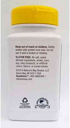 Ніацин Nature's Way Niacin, Vitamin B3, 100 mg, 100 Capsules Луцьк