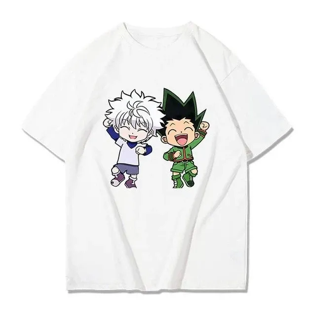 Футболка для мальчика с аниме принтом Хантер Х оверсайз (рост от 165 до 180 ) Белый AnimeT00021m Днепр - изображение 1