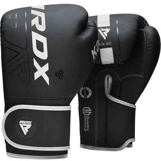 Боксерські рукавиці RDX F6 Kara Matte White 6 унцій (капа в комплекті) Кам'янське