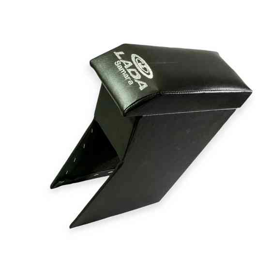 Подлокотник ваз 2115 черный с вышивкой (кожзам) Мукачево